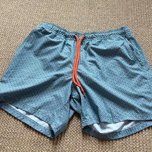 Blue jcrew swim suit